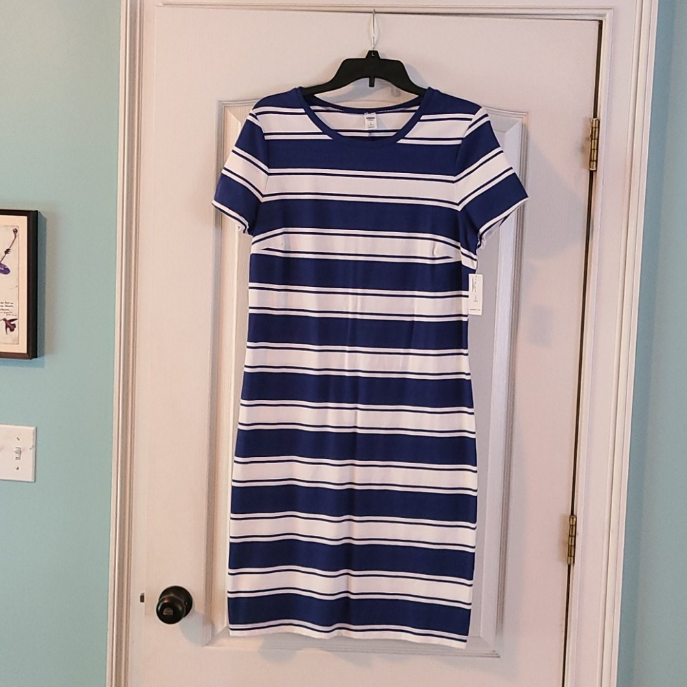 Striped Body Con Dress